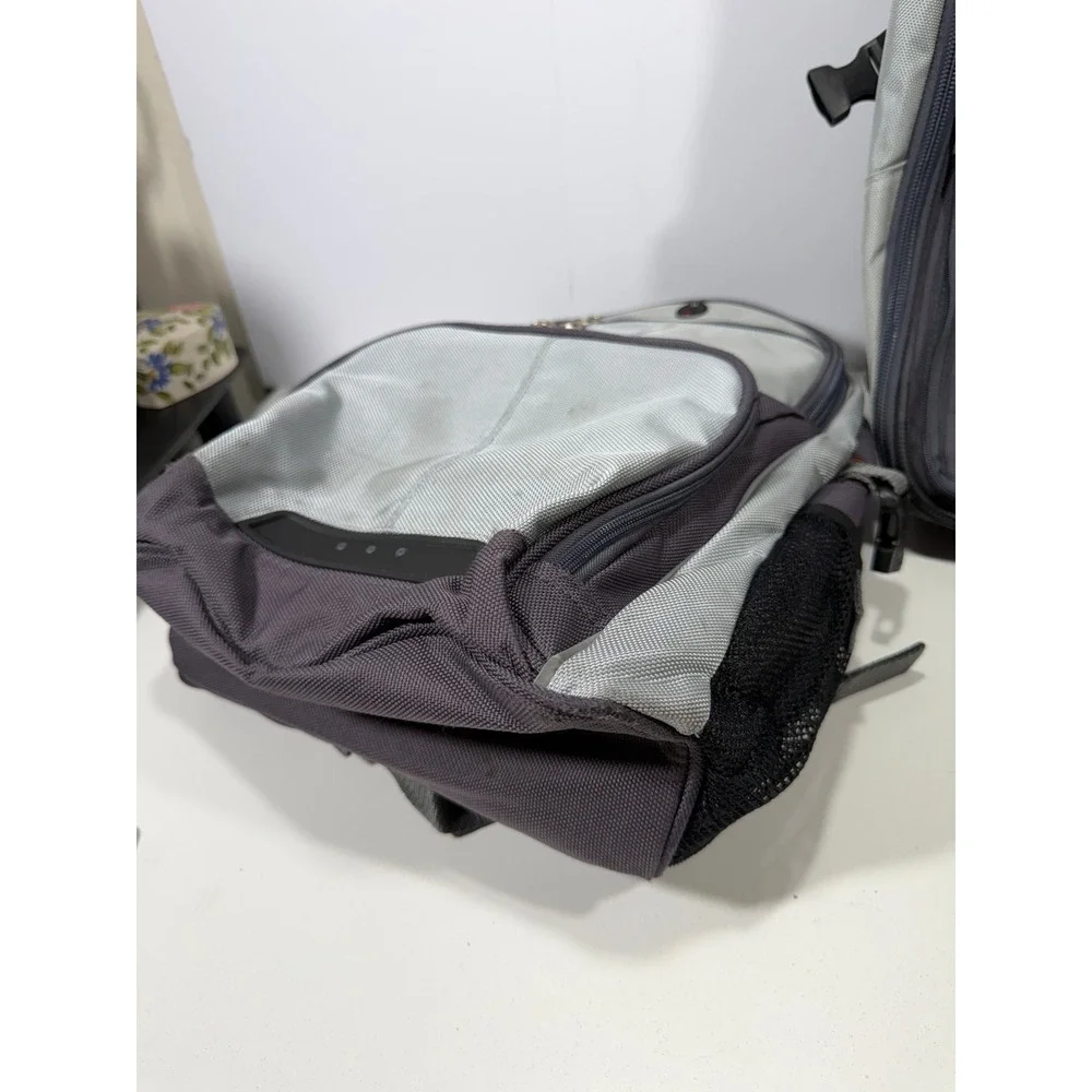 High Sierra AT3 Rolling Backpack Gray Charcoal 2 in 1 Carry On Luggage Bag